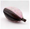 ALL SPORT VINTAGE - Trousse De Toilette Ballon de Rugby - Chocolat Et Rose - Cuir De Vachette - Cousu Main - Marque Française