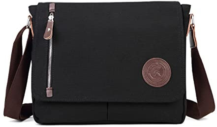 Sechunk Unisex-Erwachsene (nur Gepäck) Bb_105 Gepck-Kuriertasche, Schwarz_a