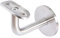 PRIOstahl Handlaufhalter Handlauf Wandhalter Handlaufstütze - 1 x Handlaufträger an Rundrohr Ø 33,7 mm zum Anschrauben Flach an die Wand für M8 Stockschraube für Geländer aus Edelstahl V2A
