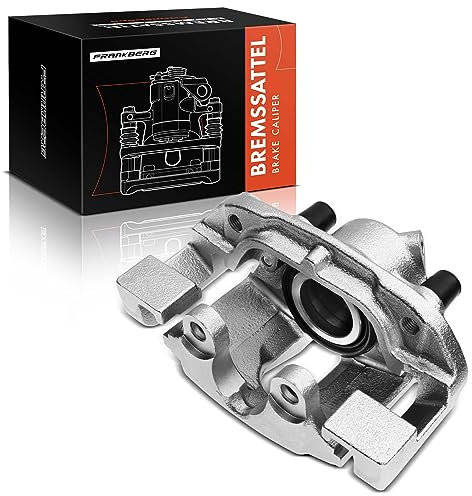 Frankberg Bremssattel Bremszange Vorne Links mit Halter (Lochabstand Halterung 122mm) Kompatibel mit 3er E36 E46 3er Compact E46 Z3 Coupe E36 Replace# 14134044