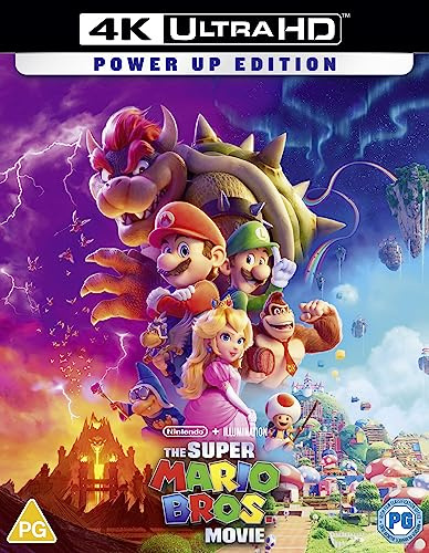 The Super Mario Bros. Movie [4K Ultra HD] [2023] [Blu-ray] [Region Free]