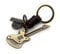 H-Customs Gitarre Musik Instrument Leder Bronze Schlüsselanhänger Anhänger Bronze