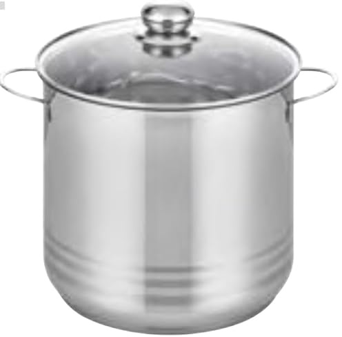 ELO 22624 Suppentopf Brilliant tief mit Glasdeckel, 24 cm