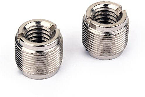 Milisten Mic Screw Adapter Male to Female Screw for Microphone Boom Arm Conversion