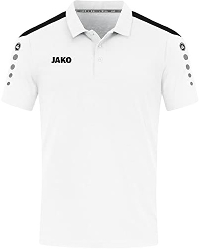 JAKO Kinder Poloshirt Power, Weiß, 152