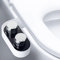 COSYLAND Accessorio per WC bidet non elettrico, doppio ugello autopulente e facile regolazione della pressione dell'acqua per lavaggio sanitario e femminile, installazione rapida, con adattatore 2 T