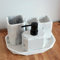 Marble White Grey Design Bathroom Accessories Organiser Tumbler Holder Soap Dispenser Tray (Marble Tray)