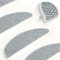 CIADAZ Treppenmatten Selbstklebend Sisal-Optik 15 STK. 65x21x4 cm Blau, Stufenmatten, Treppenteppich, Antirutschmatten Für Treppen - SPU:326874