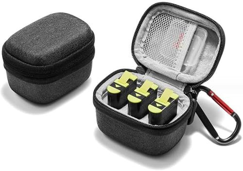 Coyktonty Mini Storage Case Carrying Case for Gopro Hero 12 1110 9 8 7 6 5 Battery, Portable Easy Carrying