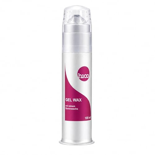 hioo Gel Wax mit reinem Bienenwachs 100ml für Männer & Frauen | flexibler Halt, natürlicher Glanz, Styling & Struktur, leicht auswaschbar