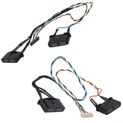 EpheyFIF Anti-Drop-Sensor, für Eco-vacs Fallsensor rechts links, für DEEBOT für OZMO T8 Staubsaugerroboter, Staubsaugerroboter (rechts + links)
