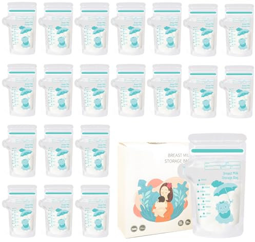 JRYXDS Bolsas Leche Materna,30 Piezas Bolsas Almacenar Leche Materna,Recipientes Almacenamiento leche Materna, 250ML Bolsas Congelar Leche Materna Bolsa de Leche Materna Recolector de Leche Materna