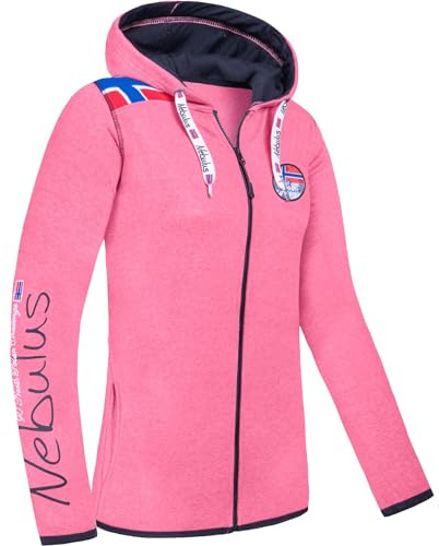 Nebulus Damen Sweatjacke TURIOL, Jacke, praktische Kapuzenjacke