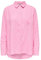 ONLY Onltokyo L/S Linen Blend Shirt PNT Noos Chemise à Manches Longues avec Coupe Normale et Fermeture à Boutons, Prism Rose, L Femmes