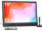 19 Inch Portable TV With Freeview Antenna, 1080P LED Small Monitor, HDMI Input, AV Input, USB Port, Built-in Stand for Caravan, Motorhome, Kitchen, Bedroom (No Battery)