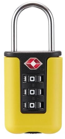 Serrature per zaini, serrature per valigie, lucchetto a combinazione per valigie, lucchetto a combinazione per bagagli da viaggio, lucchetto a cavo in acciaio inossidabile con quadrante facile da