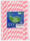 Lives on Green Lot de 100 pailles en papier rayé rose/blanc 19,7 cm pour cocktail, fête, mariage, fête prénatale, décoration, artisanat
