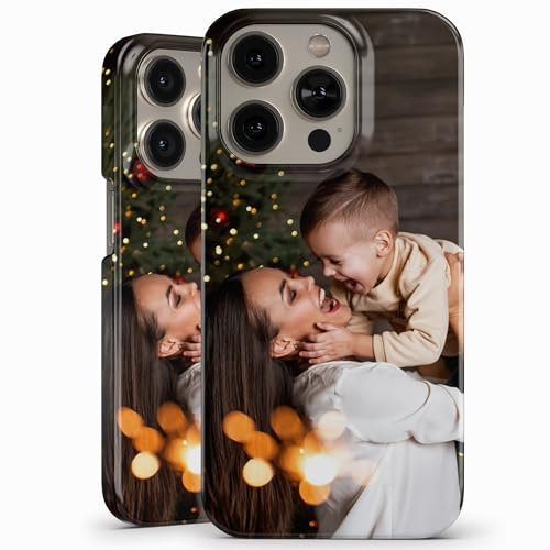 Personalised Full Print Design Phone Case for iPhone 15 Pro Max | Custom Photo Print on Back & Edges | Durable Protective Cover