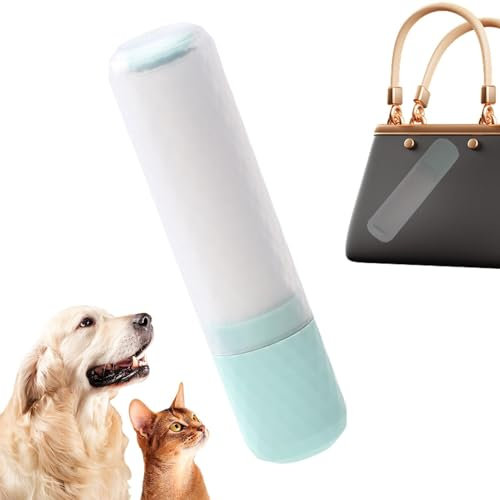 Kuxiptin Roller zum Entfernen von Hundehaaren, Kleberoller für Tierhaare - Kompakter Fusselroller für Kleidung - Tragbarer Fusselroller für Kleidung, Fusselentferner für Hunde und Katzen mit