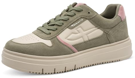 Tamaris Damen 1-23746-43 Sneaker, SAGE Comb, 39 EU