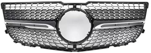 DZSHONGXINSM Kühlergrill Für Mercedes Für Benz Für X204 GLK Klasse 2013 2014 2015 Front Racing Stoßstange Grille Oberen Facelift Grill Nieren Kühlergrill(Black2)