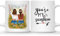 Taza personalizada (2 mujeres) Best Friends Make The Good Times Better And The Hard Times Easier Taza de café personalizada para hermana/amiga, taza de amistad personalizada para mejor amiga