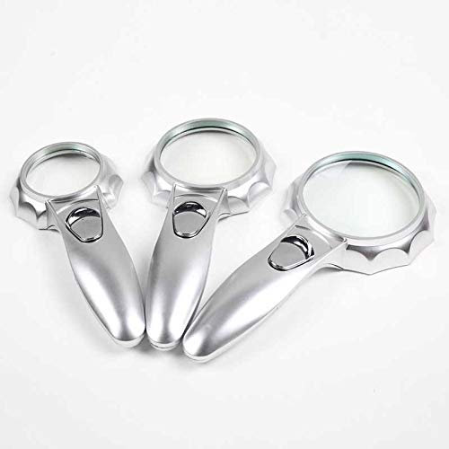 KOIAMVZW Lupe mit Beleuchtung, 6-fache Leselupe Die Neue