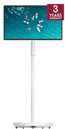 Thomson Go Plus Pro Display Smart Touch 27 Pollici (69 cm) FHD, Android, Controllo Vocale, Hotspot, Fotocamera 5MP, Subwoofer, WiFi 6, Bluetooth, Batteria 4 Ore, Supporto Portatile - 27FE7M45