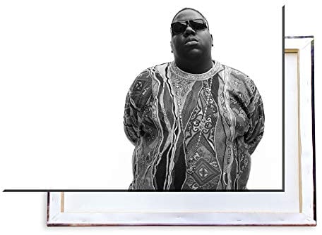 Unified Distribution The Notorious B.I.G. - 120x80 cm Kunstdruck auf Leinwand • erstklassige Druckqualität • Dekoration • Wandbild