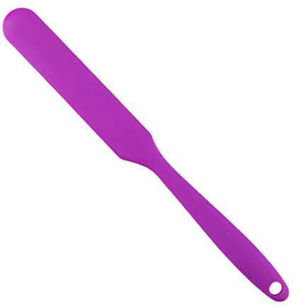 Minkissy Multifunction Silicone Baking Cake Edge Hair Dye Brush Ergonomic Handle DIY Tool