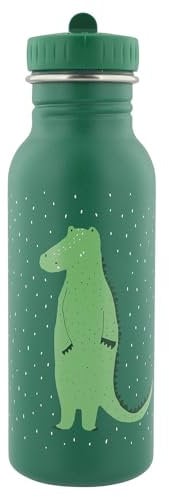 TRIXIE Gourde pour enfant en acier inoxydable (crocodile, 500 ml)