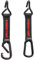 Meister Robuste Zaunhaken für Baseball, Softball, Tennis und Camping, Schwarz, 1 Paar