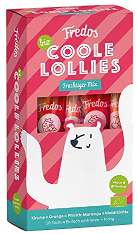 Petersilchen Coole Lollies, Fruchtiger Mix Wassereis, 10x30m