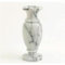 Vase Blumenständer aus weißem Marmor, Weiß, Marble Italienische Blumenvase Dekorative Home Höhe 15 cm
