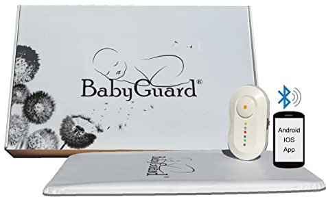 BABYGUARD® Moniteur RESPIRATOIRE Bebe + Application Mobile - Dispositif Medical CERTIFIE - Conception Francaise