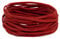 LEREATI Faux Leather Cord for Jewellery Making, 3mm Suede Cord Flat Leather String, 5m Leather Thong Cord Beading Thread for Necklace, Bracelet, Pendants, Dream Catcher, DIY Crafts (Red)