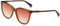 Longchamp Unisex LO718S Sunglasses, 201 Brown, 56