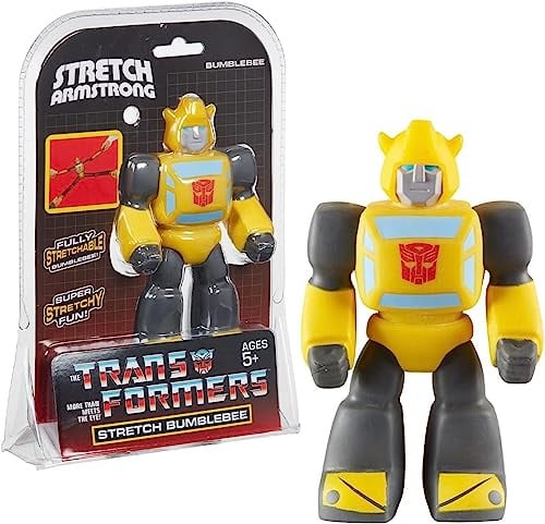 Rocco Giocattoli - Bumblebee Der einzige und unnachahmliche Mann Ich Ziehen und Dehnen Sie Arme und Beine, Lassen Sie sie gehen und zurück als Erste Transformer Bubmle Bee, 07869