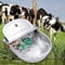 MOGOULUA Abreuvoir automatique avec valve flottante en cuivre,Grande capacité,En acier inoxydable,Abreuvoir pour bovins,Abreuvoir automatique pour chien,Gamelle automatique pour cheval
