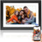 10.1Digitaler Bilderrahmen,1280x800 IPS HD Touchscreen WiFi Fotorahmen mit 16GB,Automatische Drehung Frameo Elektronischer Bilderrahmen,Einfache Setup,Fotos Sofort Teilen,Geschenk für Freunde Familie