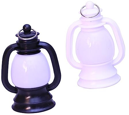 DOITOOL -Laternen Lichter Vintage-Stil Petroleumlampen Mini-Laternen Für Die Inneneinrichtung