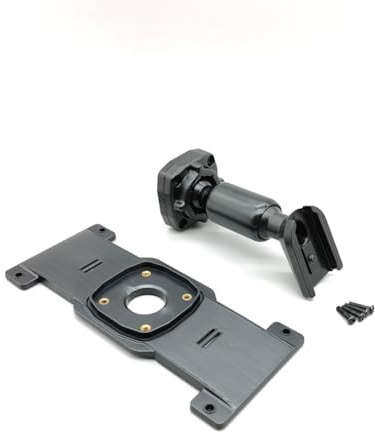 MoreChioce Auto Rückspiegel Rückplatten Halterung, ABS Auto Rückspiegelhalterung Spiegel-Dashcam Halterungsarm Rückspiegel Montagehalterung Rückplattenplatte Befestigungsplatten für Auto-DVR