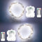 DBFAIRY Lichterkette Batterie, 2x10M 100 LED Lichterkette Batterie mit Fernbedienung 8 Modi und Timer, Wasserdicht Lichterkette Draht für Innen Außen Party Hochzeit Weihnachten Deko (Weiß)