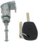 KUWAYO Cylindre de serrure de porte gauche culbuteur 2 clés adapté for Renault Kangoo Iii Modus Master for Vauxhall for Opel 806010030R