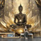 SPECUFX Personnalisé 3D Peinture Murale Interieur Papier Peint Lotus Zen Bouddha Pour Salon Chambre Chambre D'Enfant Décoration Murale