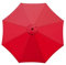 Auvent de rechange pour parasol de terrasse, 8 baleines, 3 m, pour table d'extérieur, jardin, plage, piscine (auvent uniquement)