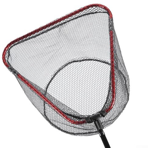 Telescopic Fishing Net, Folding Landing Net, For Ponds Collapsible Bird Catching Net For Aquarium Carp Trout And Shrimp, Pole Not Included(Large 50 cm)