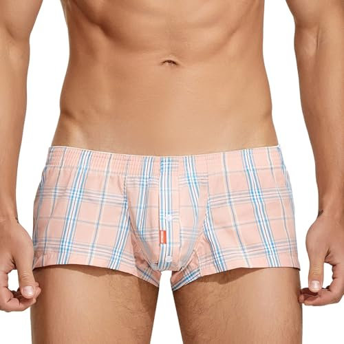 JokeLomple Herren Boxershorts - Christmas Motiv Boxershorts Low Rise Boxer Trunks Stretch Hipster Autmungsaktiv Sexy Höschen Mittlere Taille Dreieck Shorts Weihnachtsoutfit Weihnachts Geschenke