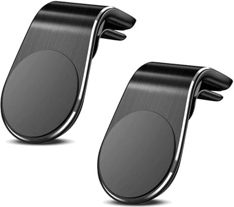 Ooono 2 Halterung, 2 Stück Magnetische Ooono Halterung, Oono Halterung Mit Clip, Auto Für Lüftungsschlitze Halterung, Kompatibel Mit Ooono Radarkamera-Warnauto (Schwarz)