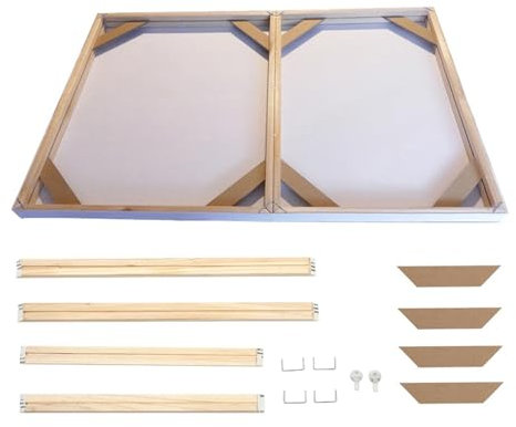 Cadre de peinture en bois pour photo, affiche, toile murale, 160 x 80 cm